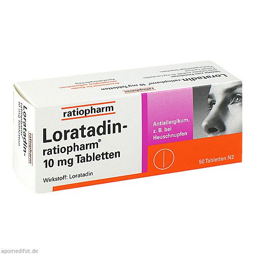 LORATADIN-ratiopharm 10 mg Tabletten