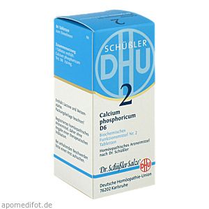 BIOCHEMIE DHU 2 Calcium phosphoricum D 6 Tabletten