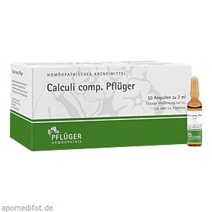 CALCULI COMP.Pflüger Ampullen