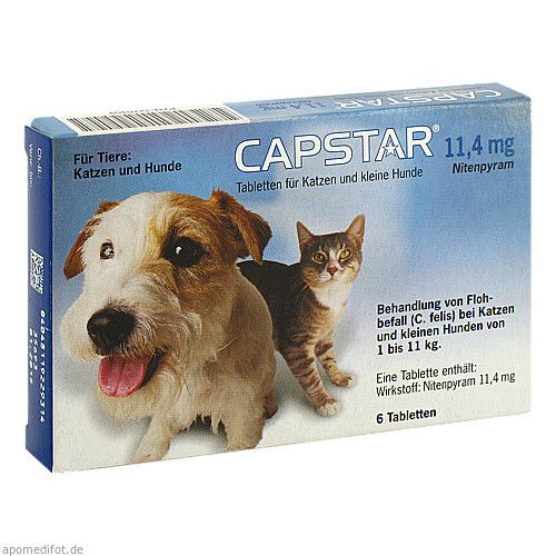 CAPSTAR 11,4 mg Tabletten f.Katzen/kleine Hunde