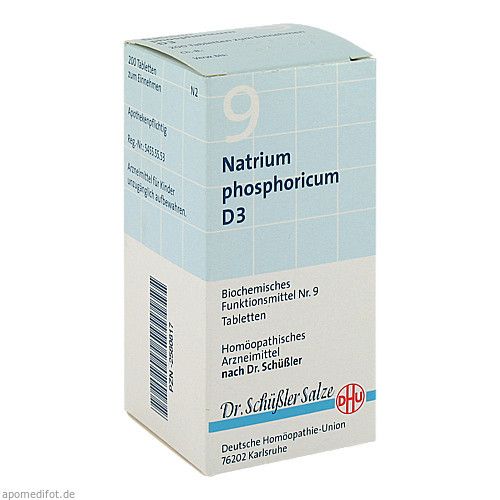 BIOCHEMIE DHU 9 Natrium phosphoricum D 3 Tabletten