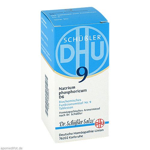 BIOCHEMIE DHU 9 Natrium phosphoricum D 6 Tabletten