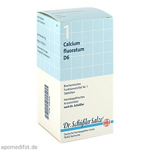 BIOCHEMIE DHU 1 Calcium fluoratum D 6 Tabletten