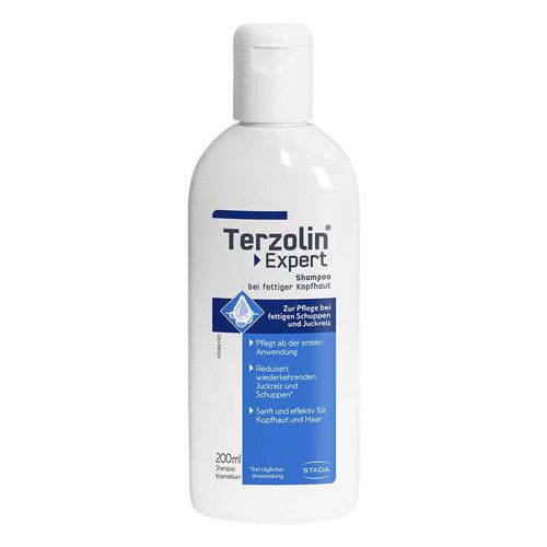 TERZOLIN Expert Shampoo bei fettiger Kopfhaut