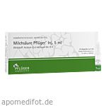 MILCHSÄURE Pflüger Injektionslösung 5 ml