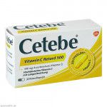 CETEBE Vitamin C Retardkapseln 500 mg