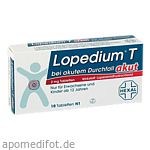 LOPEDIUM T akut bei akutem Durchfall Tabletten