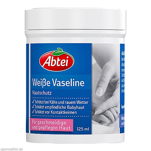 ABTEI weiße Vaseline 125 ml Haut, Haare & Nägel Arzneimittel omp