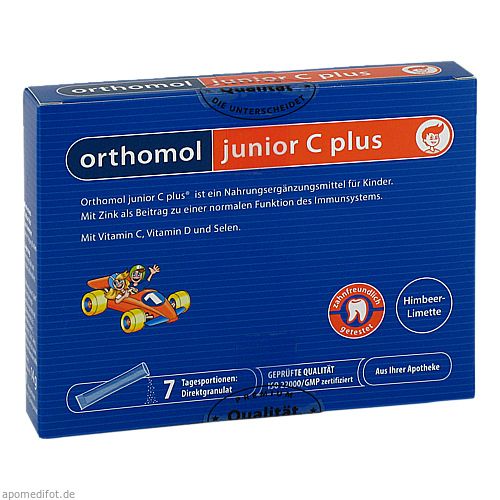 ORTHOMOL Junior C plus Granulat 7 St